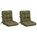 2-delt højt rygstol puder VIANEN 2 pcs 100% polyester