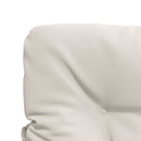 6-delt højt rygstol puder VIANEN 6 pcs 100% polyester Hvid