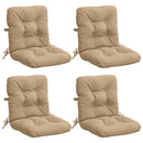 4-delt højt rygstol puder VIANEN 4 pcs 100% polyester