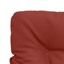 2-delt højt rygstol puder VIANEN 2 pcs 100% polyester Rød