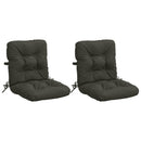 2-delt højt rygstol puder VIANEN 2 pcs 100% polyester Antracit
