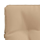 Solseng Pude VIANEN 100% polyester Sandfarvet 200 x 50 x 8 cm