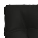 Solseng Pude VIANEN 100% polyester Sort 200 x 50 x 8 cm