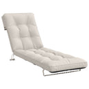 Solseng Pude VIANEN 100% polyester Hvid 200 x 55 x 8 cm