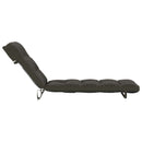 Solseng Pude VIANEN 100% polyester Antracit 200 x 55 x 8 cm