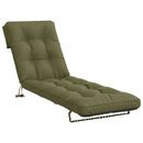 Solseng Pude VIANEN 100% polyester Olivengrøn 200 x 60 x 8 cm