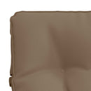 Solseng Pude VIANEN 100% polyester Gråbrun 200 x 60 x 8 cm
