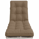 Solseng Pude VIANEN 100% polyester Gråbrun 200 x 60 x 8 cm