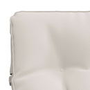 Solseng Pude VIANEN 100% polyester Hvid 200 x 60 x 8 cm