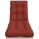 Solseng Pude VIANEN 100% polyester Rød 200 x 60 x 8 cm