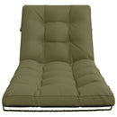 Solseng Pude VIANEN 100% polyester Olivengrøn 200 x 70 x 8 cm