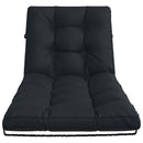 Solseng Pude VIANEN 100% polyester Mørk blå 200 x 70 x 8 cm