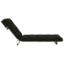 Solseng Pude VIANEN 100% polyester Sort 200 x 70 x 8 cm