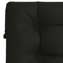Solseng Pude VIANEN 100% polyester Sort 200 x 80 x 8 cm