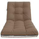 Solseng Pude VIANEN 100% polyester Gråbrun 200 x 90 x 8 cm