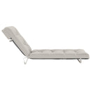 Solseng Pude VIANEN 100% polyester Hvid 200 x 90 x 8 cm