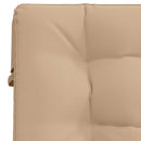 Solseng Pude VIANEN 100% polyester Sandfarvet 200 x 90 x 8 cm
