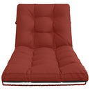 Solseng Pude VIANEN 100% polyester Rød 200 x 90 x 8 cm