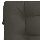 Solseng Pude VIANEN 100% polyester Antracit 200 x 90 x 8 cm
