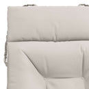 Solseng Pude VIANEN 100% polyester Hvid 200 x 60 x 8 cm