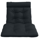 Solseng Pude VIANEN 100% polyester Mørk blå 200 x 70 x 8 cm