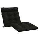 Solseng Pude VIANEN 100% polyester Sort 200 x 70 x 8 cm
