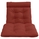 Solseng Pude VIANEN 100% polyester Rød 200 x 80 x 8 cm