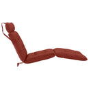 Solseng Pude VIANEN 100% polyester Rød 200 x 80 x 8 cm