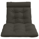 Solseng Pude VIANEN 100% polyester Antracit 200 x 80 x 8 cm