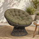 Papasan stolspude VIANEN 100% polyester Olivengrøn