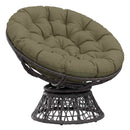 Papasan stolspude VIANEN 100% polyester Olivengrøn