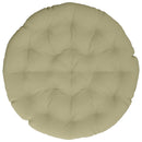 Papasan stolspude VIANEN 100% polyester Lys grøn Ø 130 x 12 cm