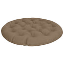 Papasan stolspude VIANEN 100% polyester Gråbrun Ø 130 x 12 cm