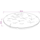 Papasan stolspude VIANEN 100% polyester Sandfarvet