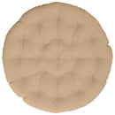 Papasan stolspude VIANEN 100% polyester Sandfarvet