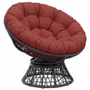 Papasan stolspude VIANEN 100% polyester Rød Ø 130 x 12 cm