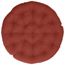 Papasan stolspude VIANEN 100% polyester Rød Ø 130 x 12 cm