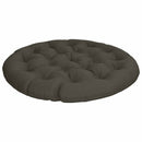 Papasan stolspude VIANEN 100% polyester Antracit Ø 130 x 12 cm