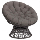 Papasan stolspude VIANEN 100% polyester Grå Ø 120 x 12 cm