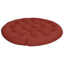 Papasan stolspude VIANEN 100% polyester Rød Ø 100 x 12 cm