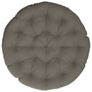 Papasan stolspude VIANEN 100% polyester Grå Ø 100 x 12 cm