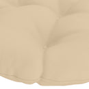 Papasan stolspude VIANEN 100% polyester Cremefarvet
