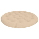 Papasan stolspude VIANEN 100% polyester Cremefarvet