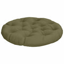 Hængestolspude VIANEN 100% polyester Olivengrøn Ø 80 x 12 cm