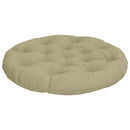 Hængestolspude VIANEN 100% polyester Lys grøn Ø 80 x 12 cm