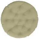 Hængestolspude VIANEN 100% polyester Lys grøn Ø 80 x 12 cm