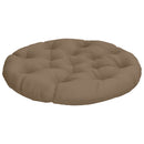 Hængestolspude VIANEN 100% polyester Gråbrun Ø 80 x 12 cm