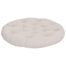 Hængestolspude VIANEN 100% polyester Hvid Ø 80 x 12 cm