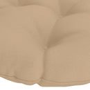 Hængestolspude VIANEN 100% polyester Sandfarvet Ø 80 x 12 cm