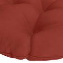 Hængestolspude VIANEN 100% polyester Rød Ø 80 x 12 cm